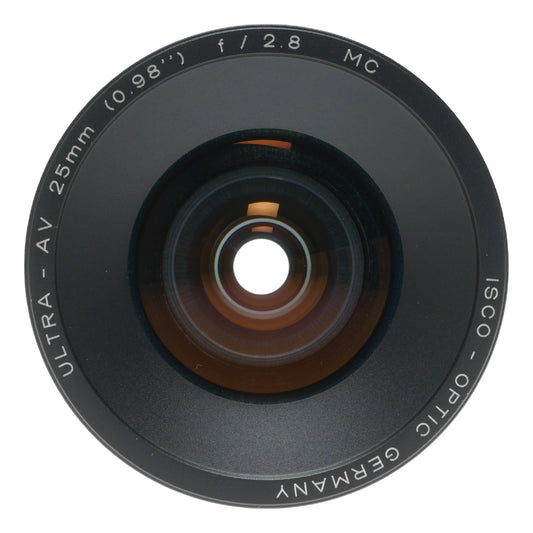 ISCO Optic Ultra-AV 25mm f/2.8 MC Lens from Germany - View 2