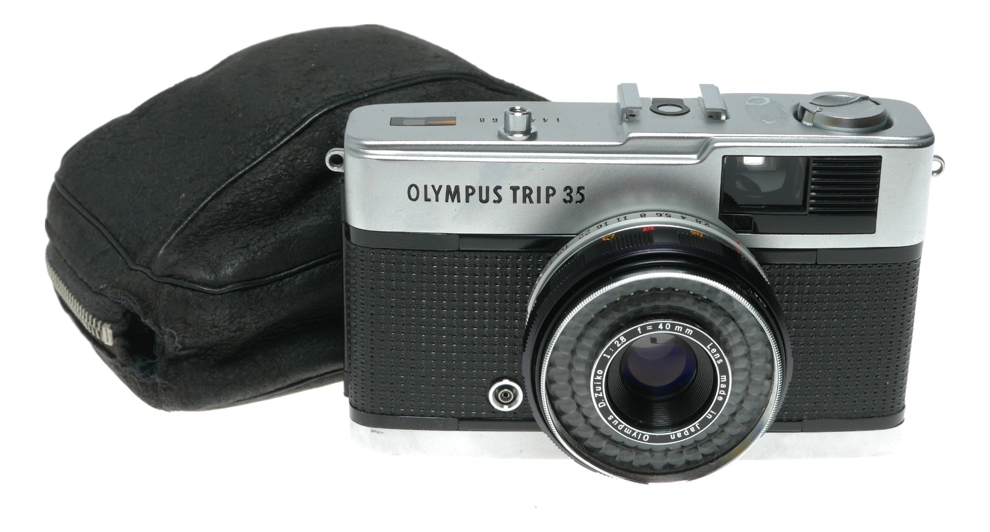 Olympus Trip 35 Vintage Film Camera with 40mm f/2.8 Zuiko Lens, Made in Japan