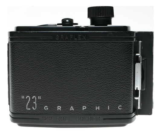 Graflex Graphic 23 Vintage 120 Roll Film Camera with Holder