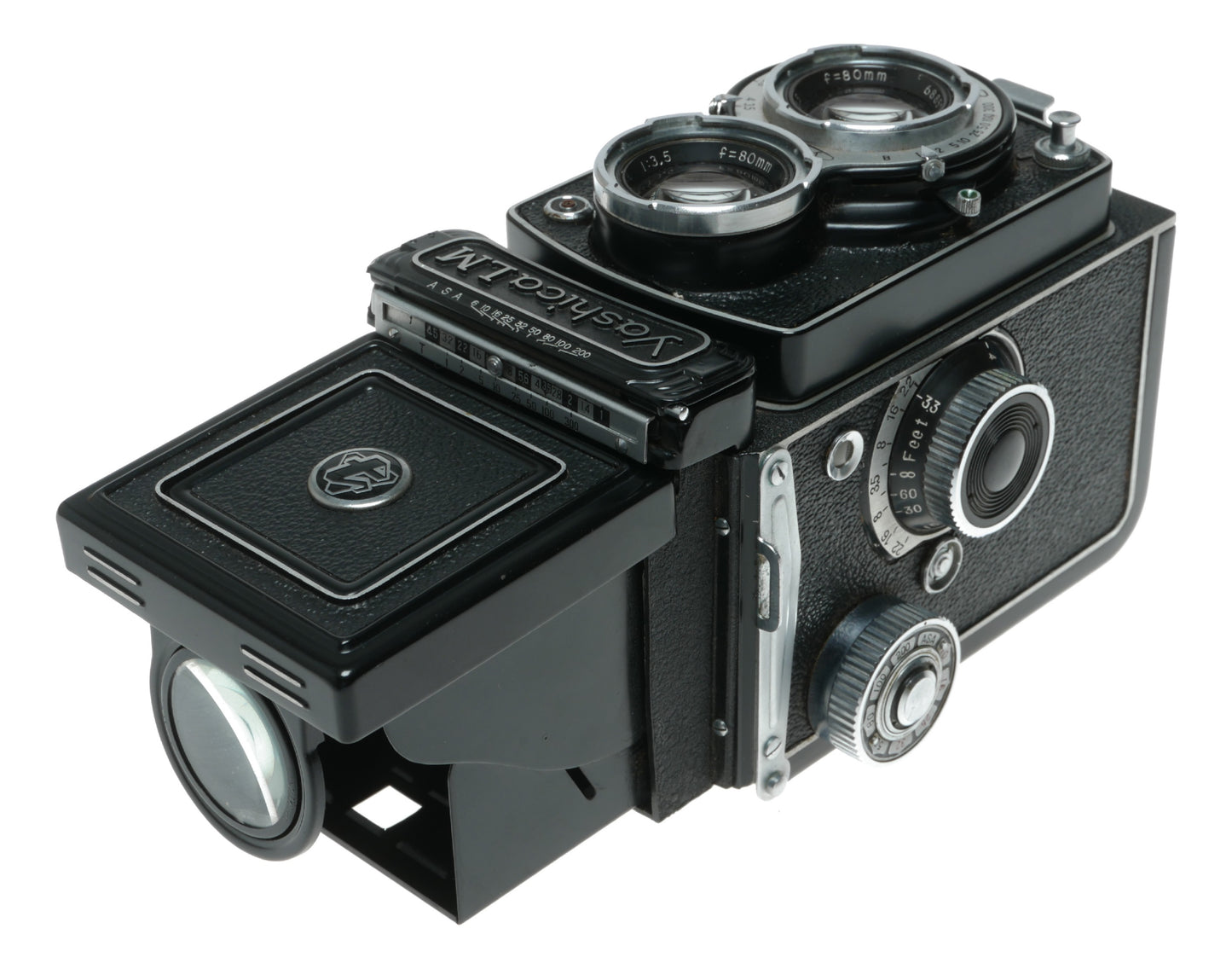 Yashica LM Vintage Film Camera with Yashinon 80mm f/3.5 Lens, Made in Japan - View 5