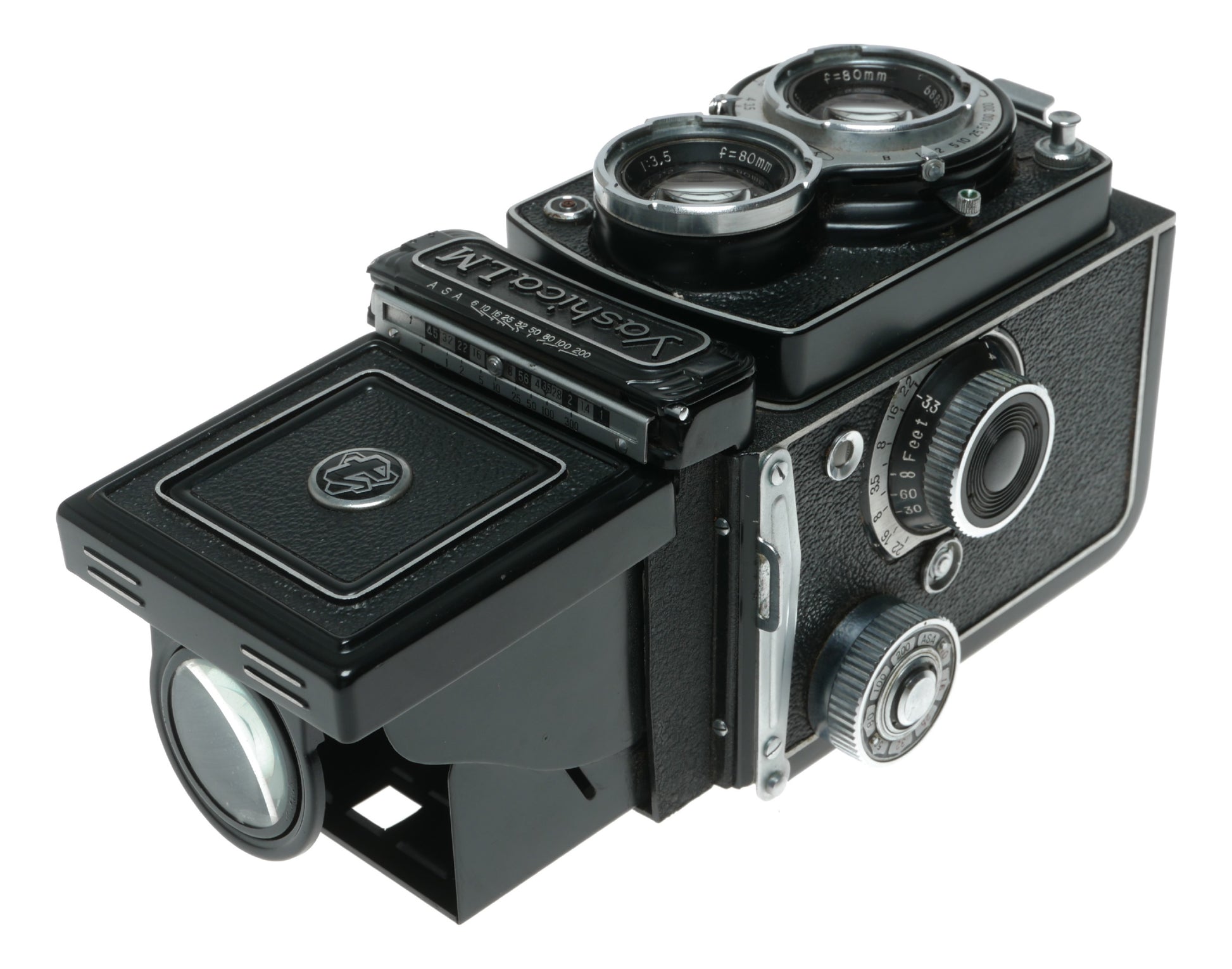 Yashica LM Vintage Film Camera with Yashinon 80mm f/3.5 Lens, Made in Japan - View 5