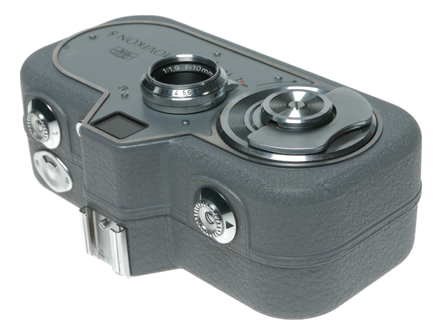 Zeiss Ikon Movikon 8 Vintage Subminiature Film Camera with 10mm f/1.9 Lens - View 4