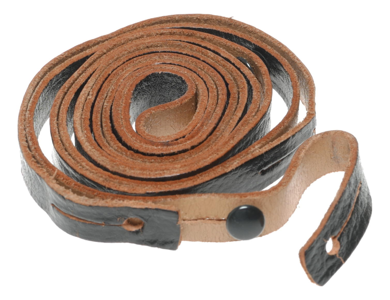 Leather Camera Strap with Metal Studs