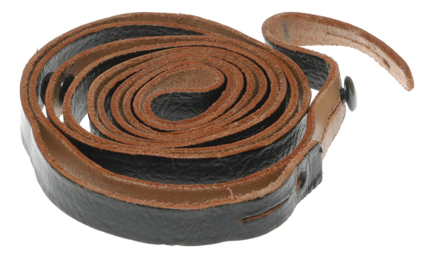 Leather Camera Strap with Metal Studs - View 3