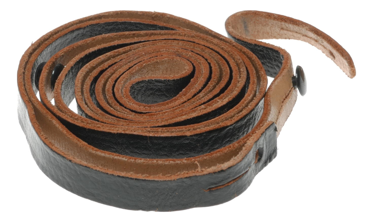 Leather Camera Strap with Metal Studs - View 3