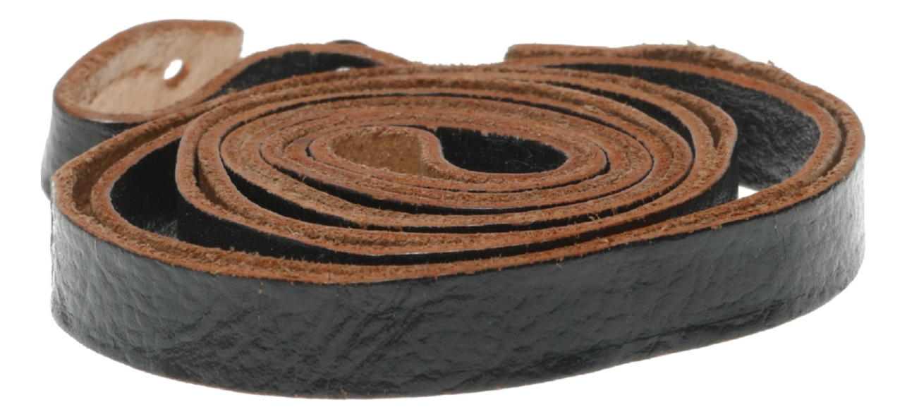 Leather Camera Strap with Metal Studs - View 4