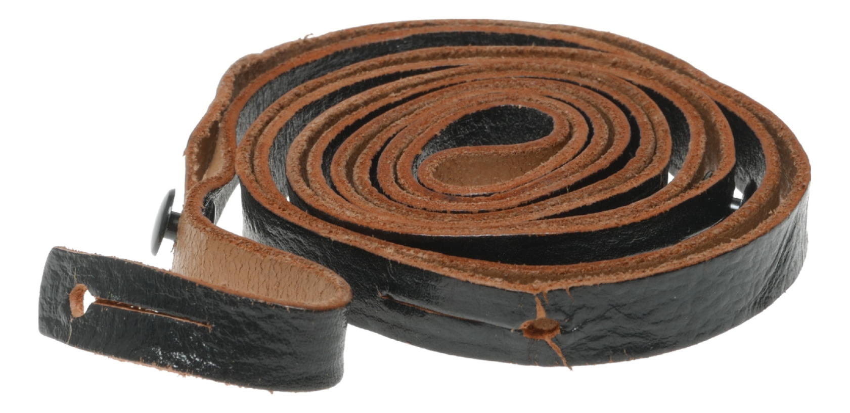 Leather Camera Strap with Metal Studs - View 5