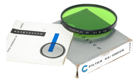 Hasselblad 63 Green Filter for 3x Camera