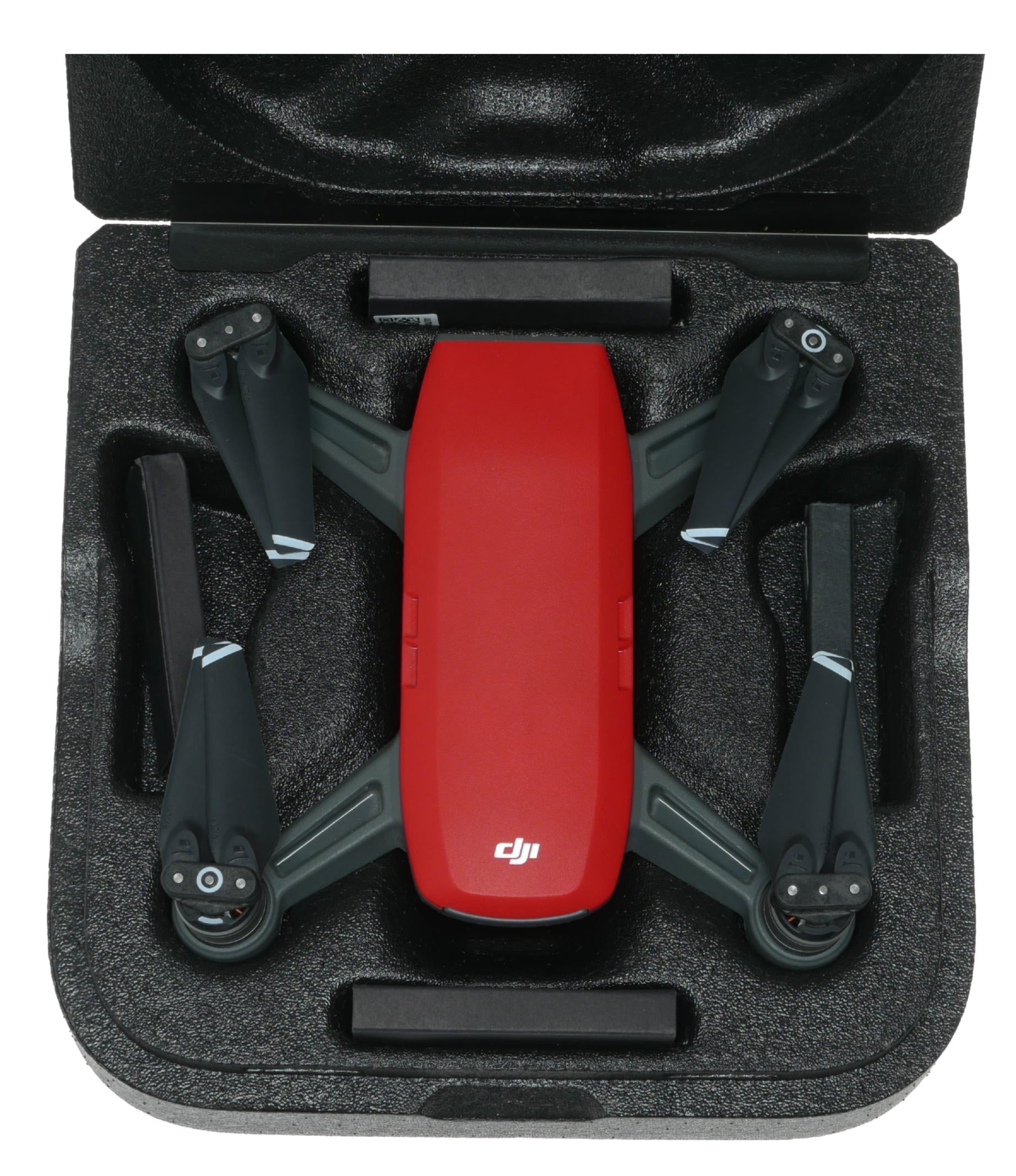 DJI Spark Drone Red with Accessories - View 2