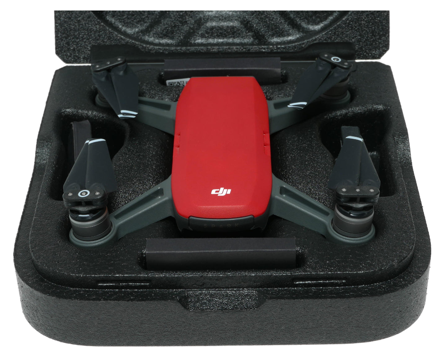 DJI Spark Drone Red with Accessories - View 3