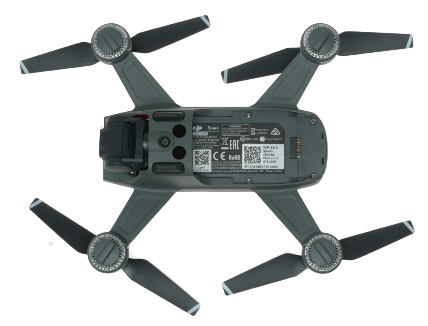 DJI Spark Drone Red with Accessories - View 10