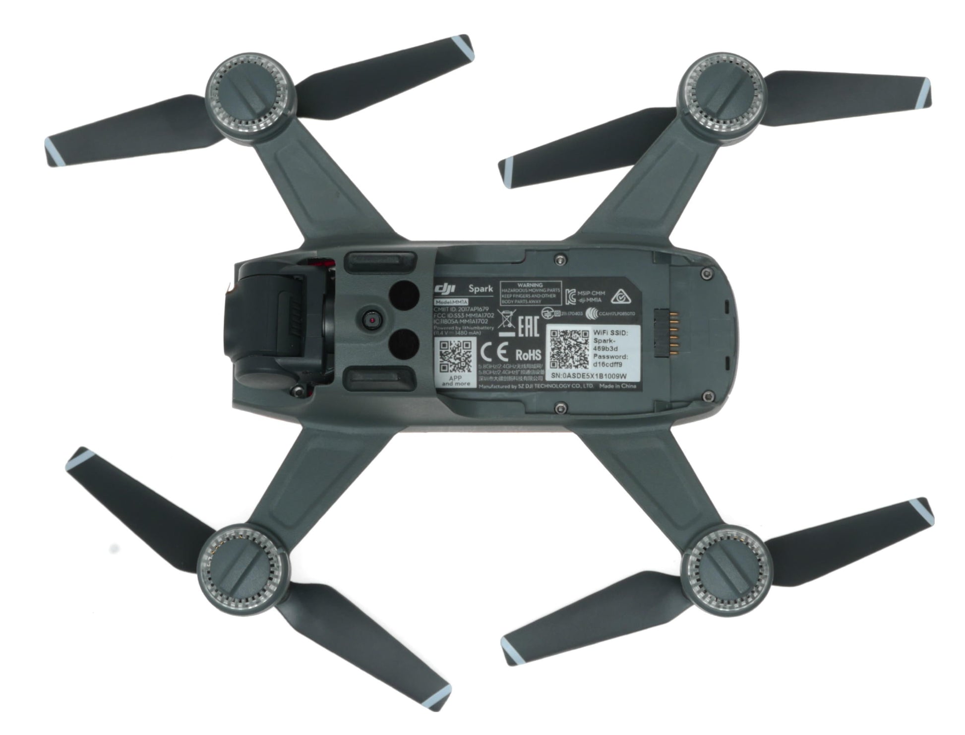 DJI Spark Drone Red with Accessories - View 10