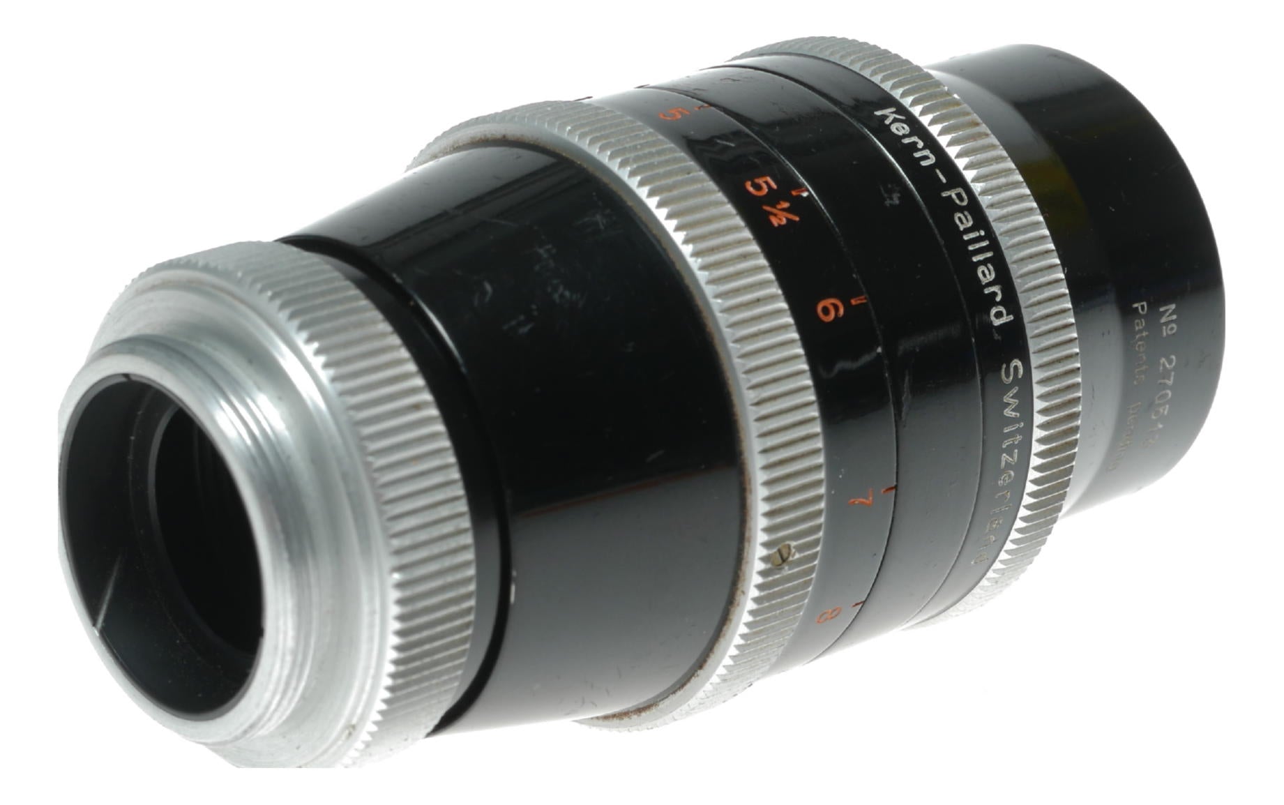 Kern-Paillard Switar 75mm f/1.8 Lens - View 4
