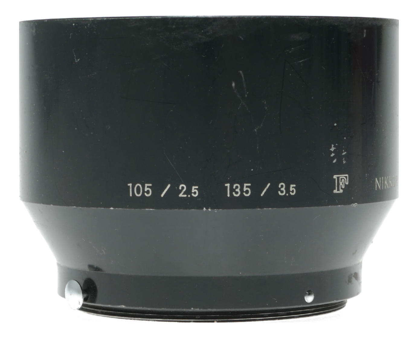 Nikkor 105mm f/2.5 135mm f/3.5 Lens Hood - View 5