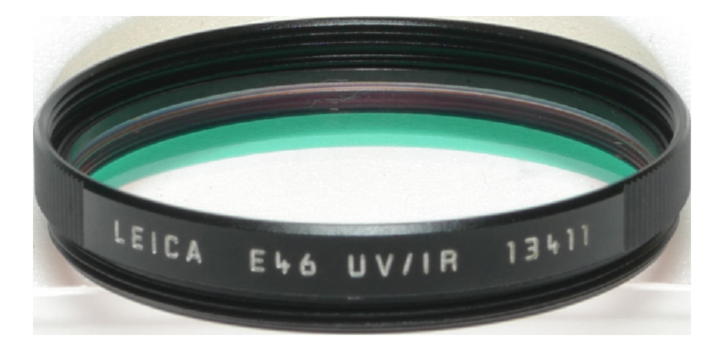Leica E46 UV/IR Filter 13411