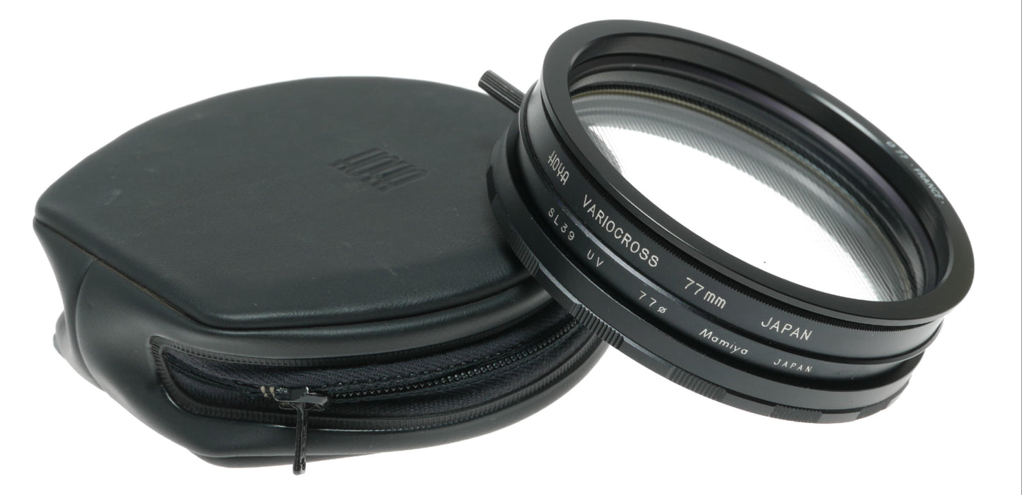 Hoya Variocross 77mm Filter Set with Case