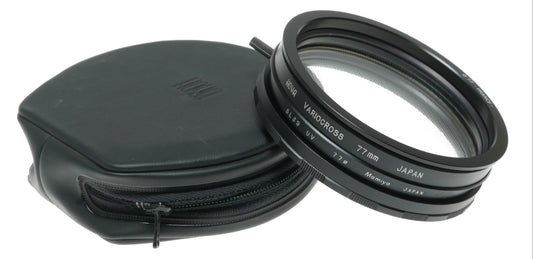 Hoya Variocross 77mm Filter Set with Case