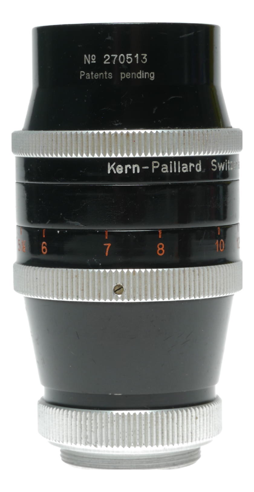 Kern-Paillard Switar 75mm f/1.8 Lens - View 9