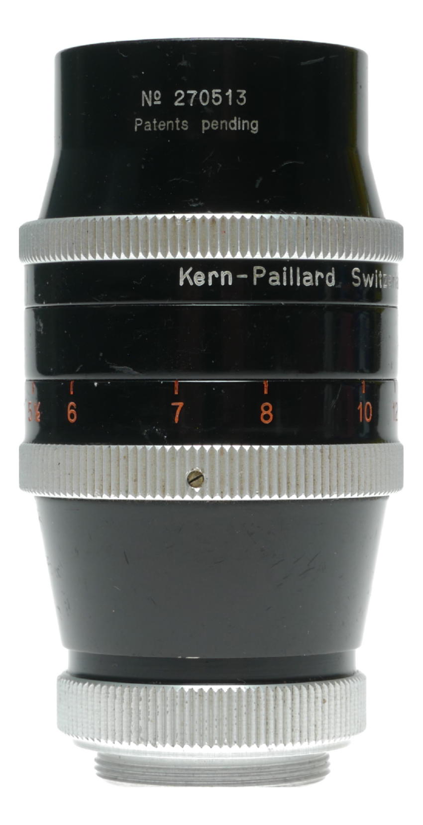 Kern-Paillard Switar 75mm f/1.8 Lens - View 12