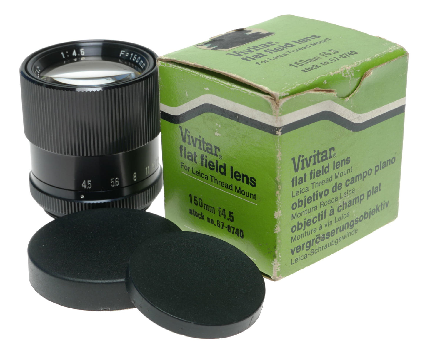 Vivitar 150mm f/4.5 Flat Field Lens Leica Thread Mount