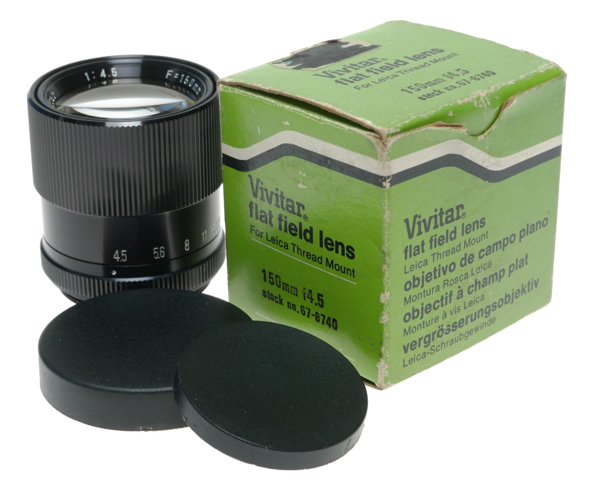Vivitar 150mm f/4.5 Flat Field Lens Leica Thread Mount