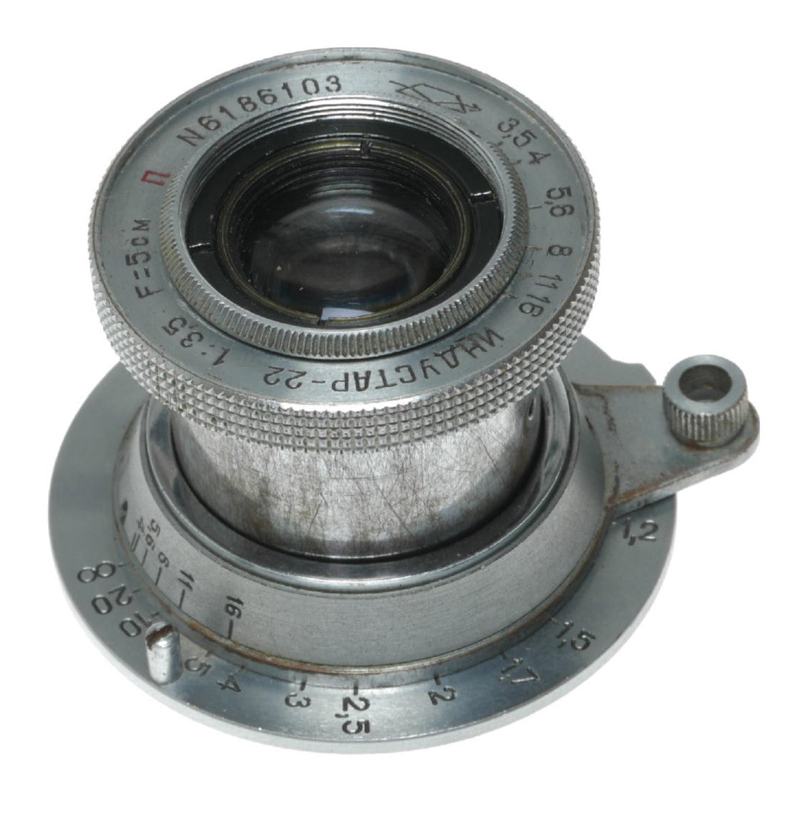 Industar-22 50mm f/3.5 Lens - View 6