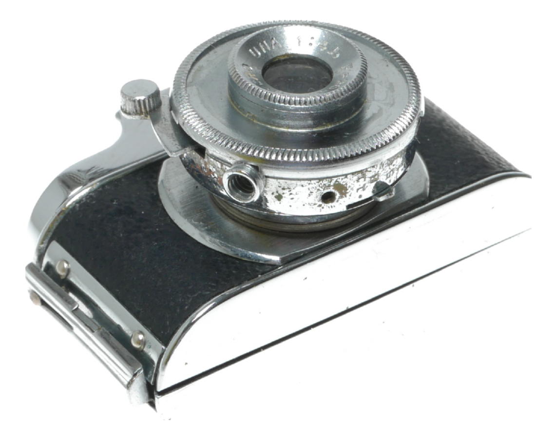 Mycro Patents Una 1:4.5 f=35mm Subminiature Camera - View 5