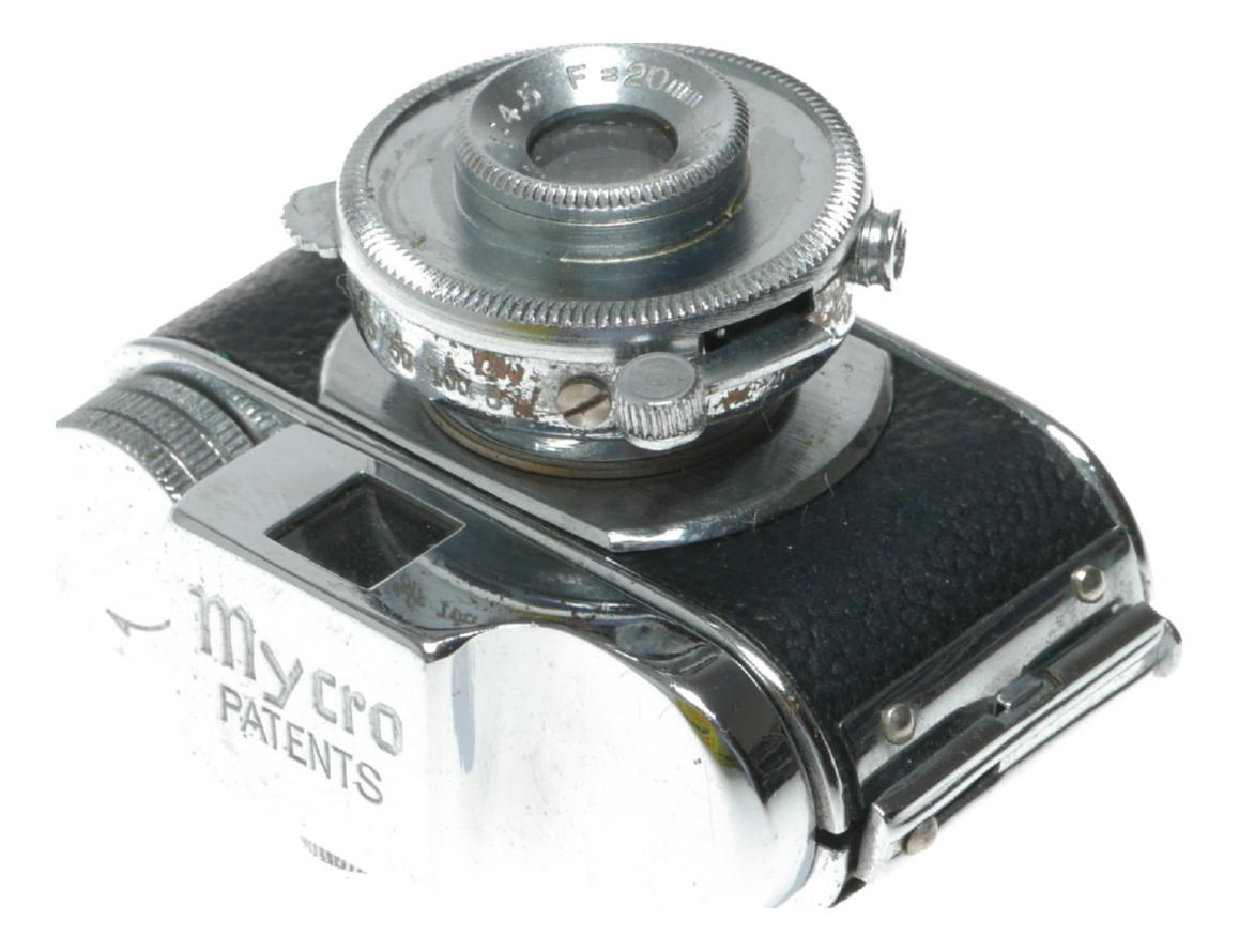 Mycro Patents Una 1:4.5 f=35mm Subminiature Camera - View 7