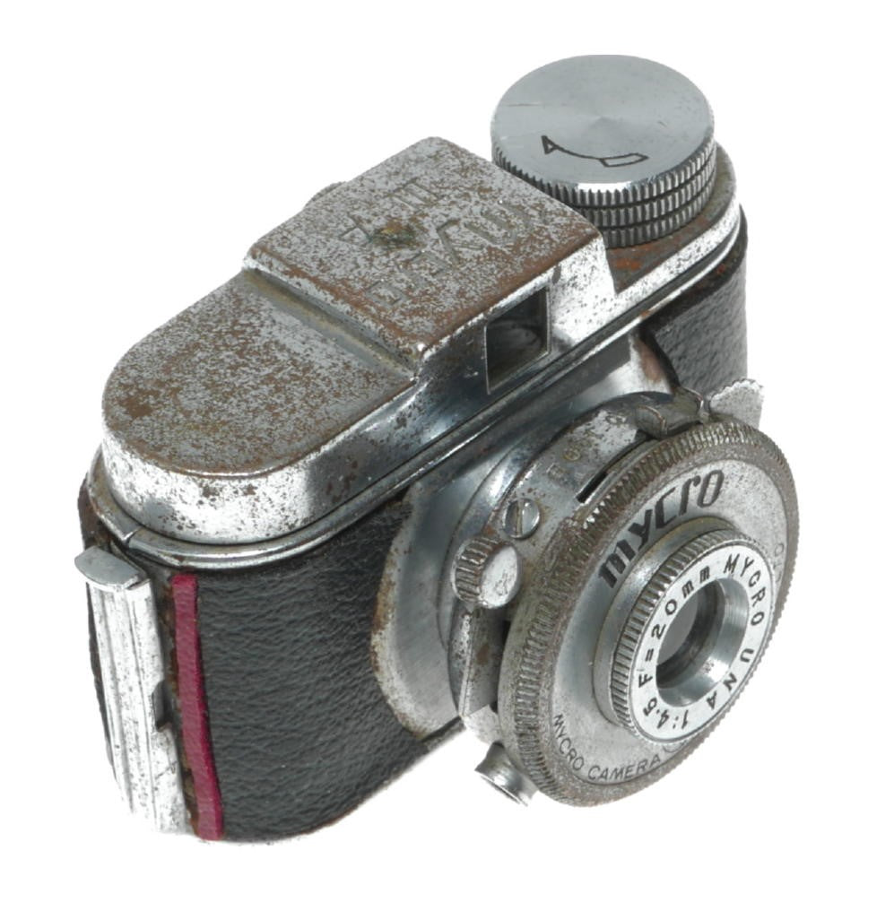 Mycro IIA 20mm f/4.5 Subminiature Camera - View 2