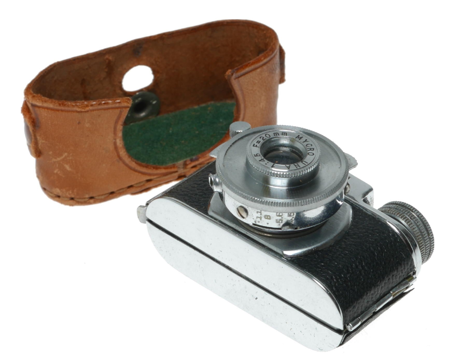 Mycro II A 20mm f/4.5 Subminiature Camera - View 8