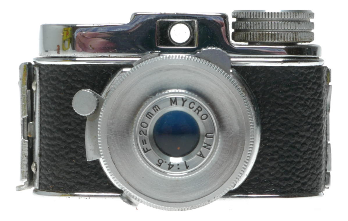 Mycro II A 20mm f/4.5 Subminiature Camera - View 9