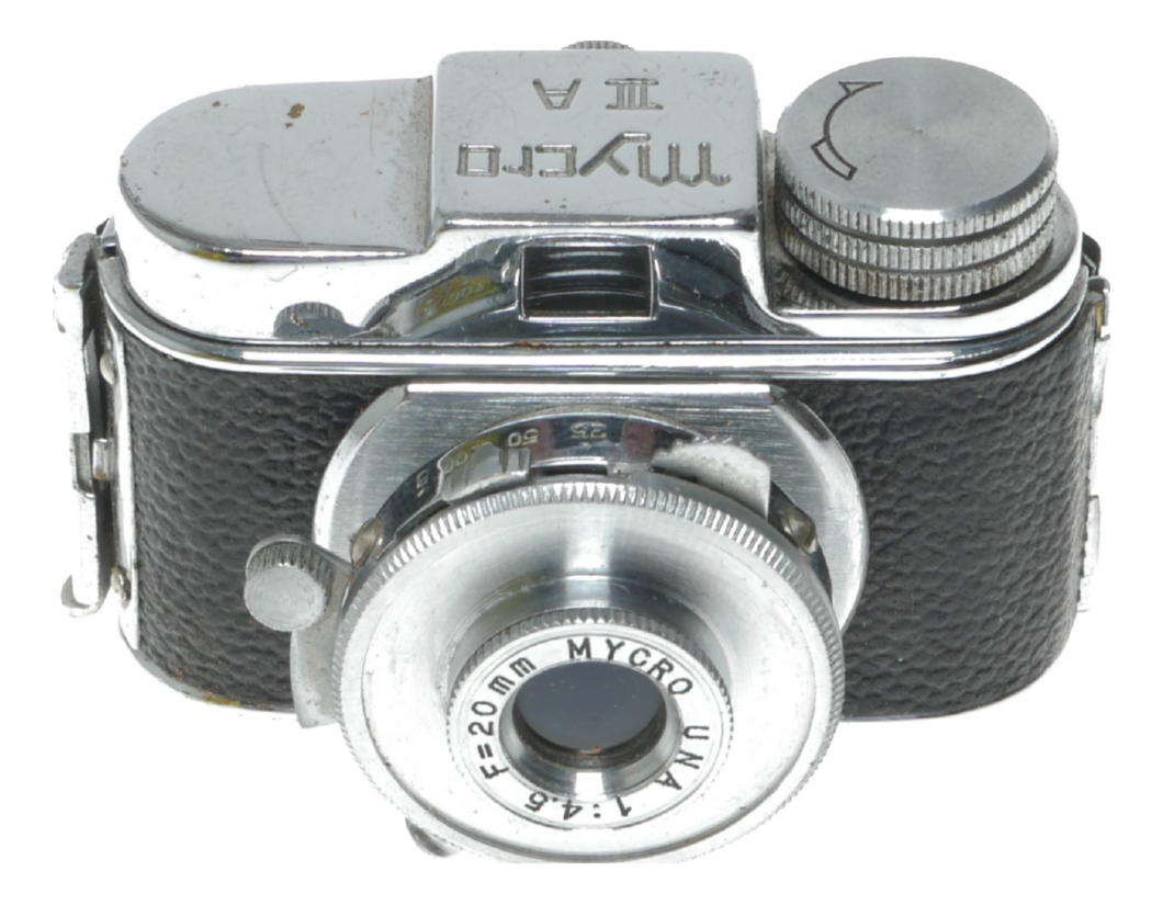 Mycro II A 20mm f/4.5 Subminiature Camera - View 10