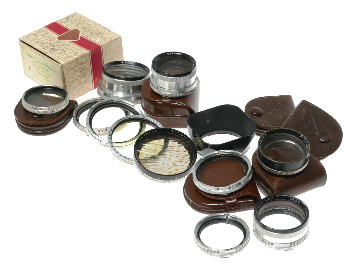 Rollei Sonnenblende Lens Hood Set - View 2