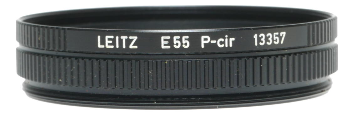 Leitz E55 P-cir Polarizing Filter - View 2