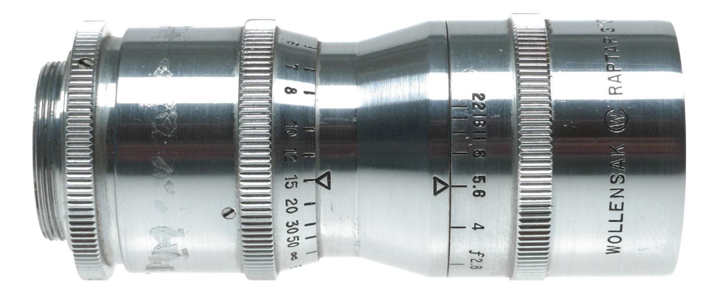 Wollensak Raptar 76.2mm f/2.8 Cine-Telephoto Lens - View 4