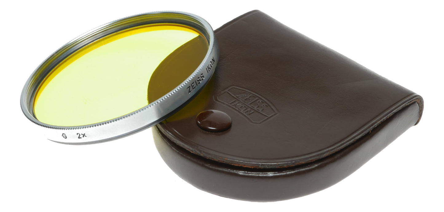Zeiss Ikon Yellow Filter 2x Germany