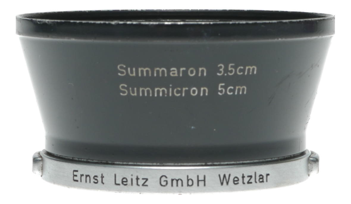 Ernst Leitz Wetzlar Summicron 3.5cm 5cm Lens Hood