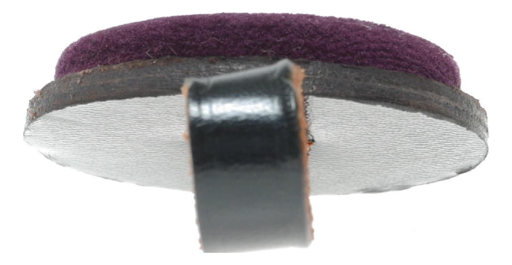 Leather Camera Lens Cap with Strap - View 8