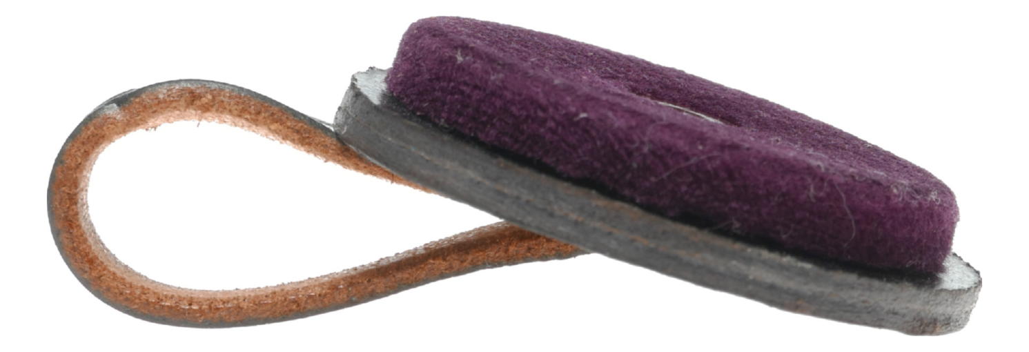 Leather Camera Lens Cap with Strap - View 9