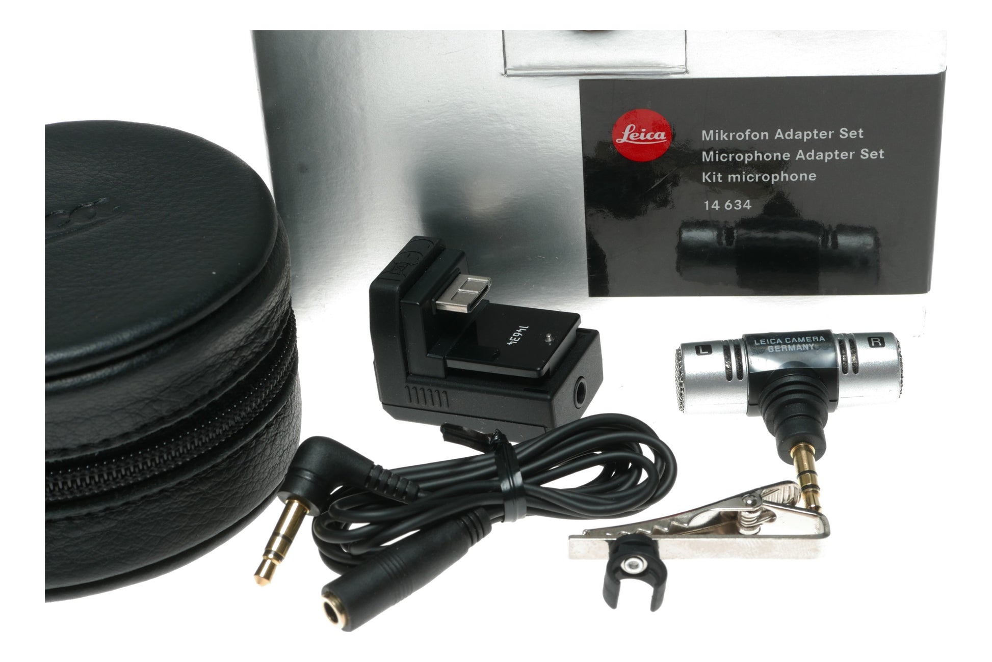 Leica Microphone Adapter Set for Cameras - 14634 Accessory Kit - View 4