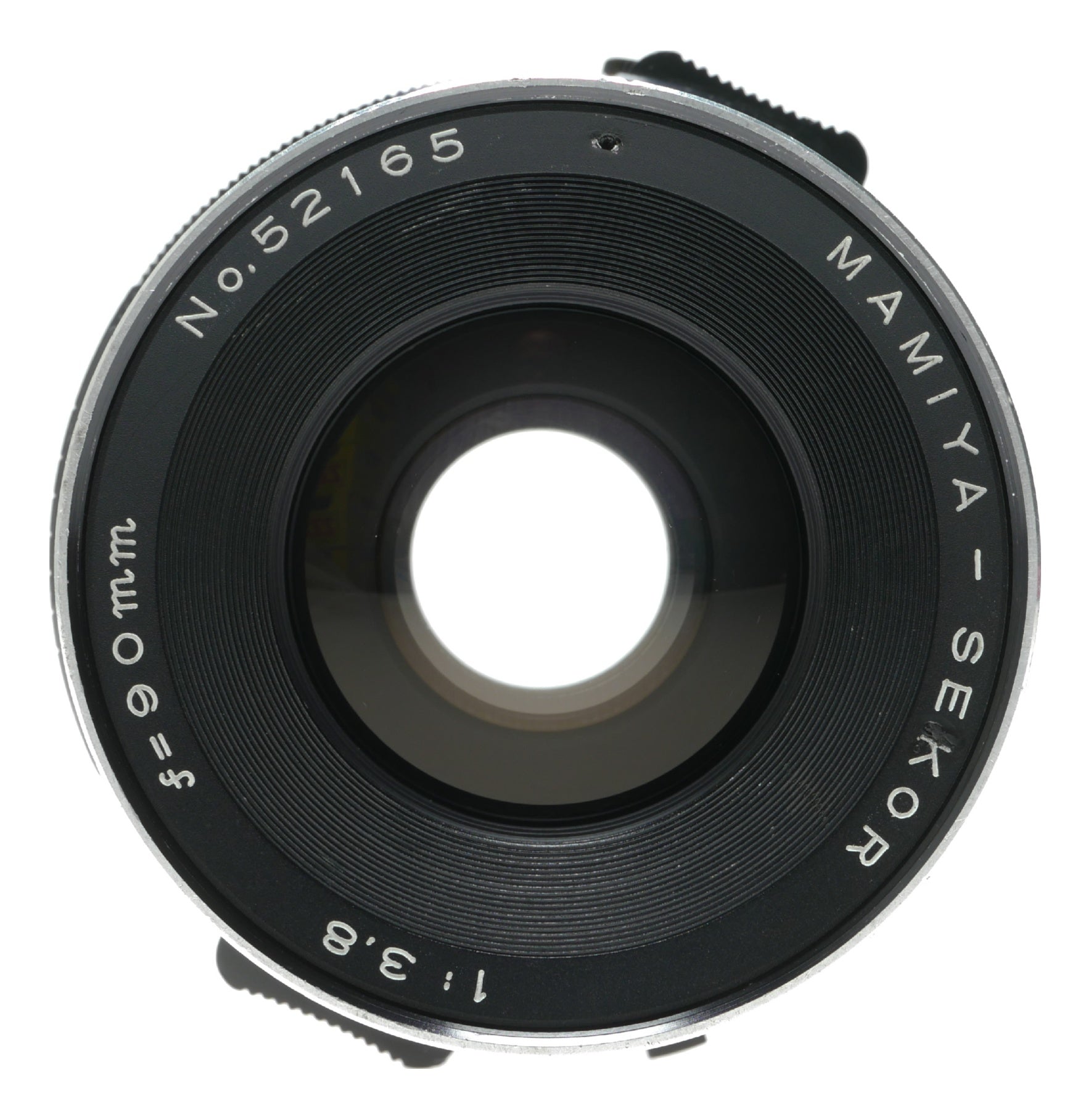 Mamiya-Sekor 90mm f/3.8 Vintage Camera Lens Made in Japan - View 3
