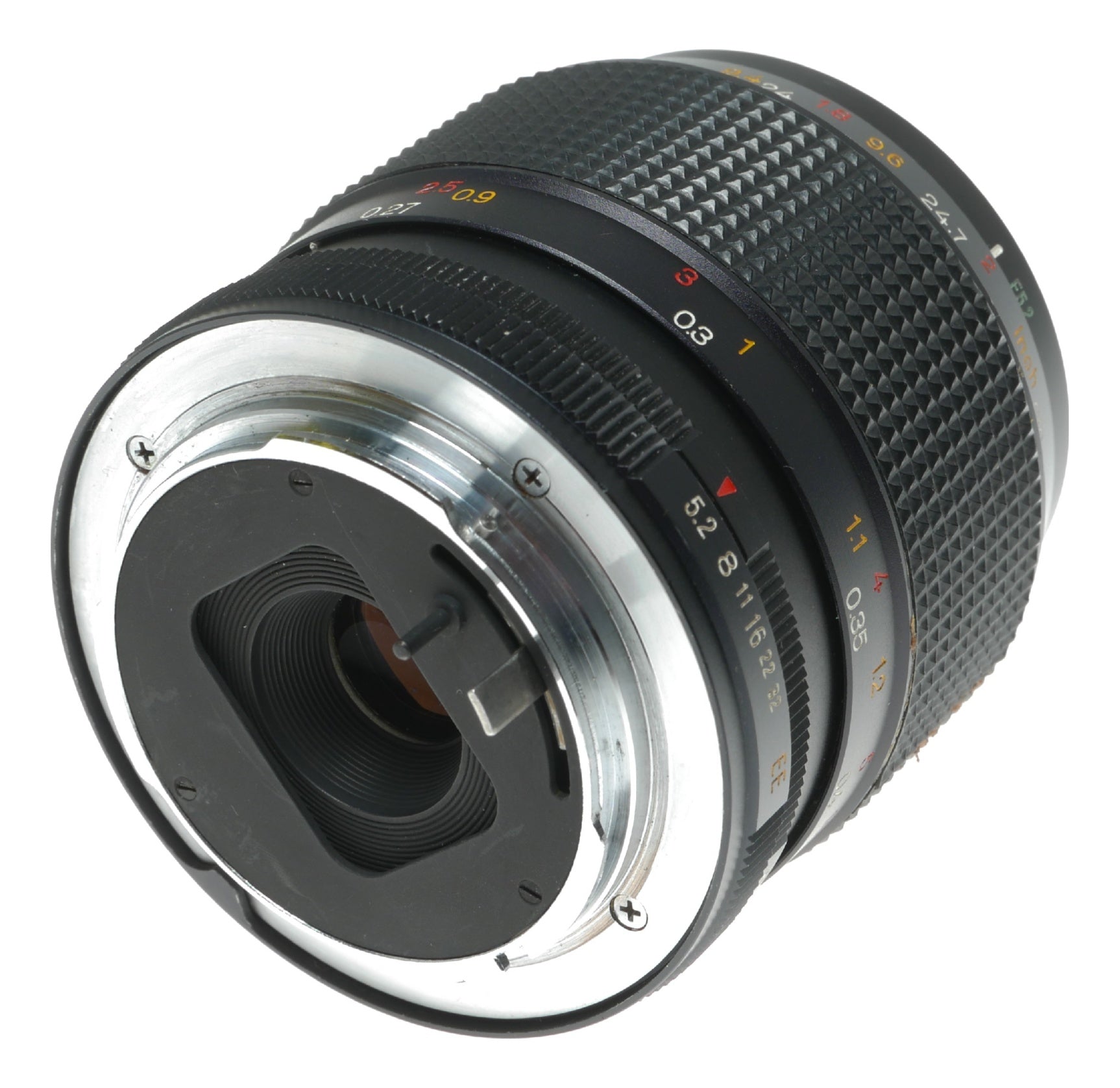 Konica Macro-HEXANON AR 55mm f/3.5 Vintage Camera Lens Made in Japan - View 4