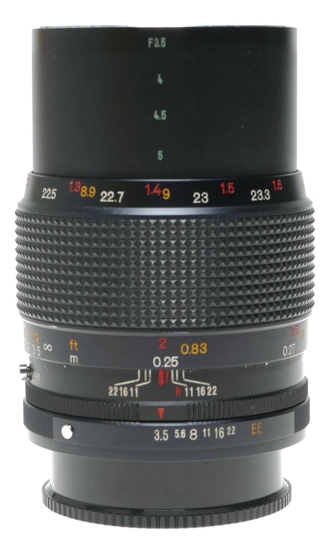 Konica Macro-HEXANON AR 55mm f/3.5 Vintage Camera Lens Made in Japan - View 9