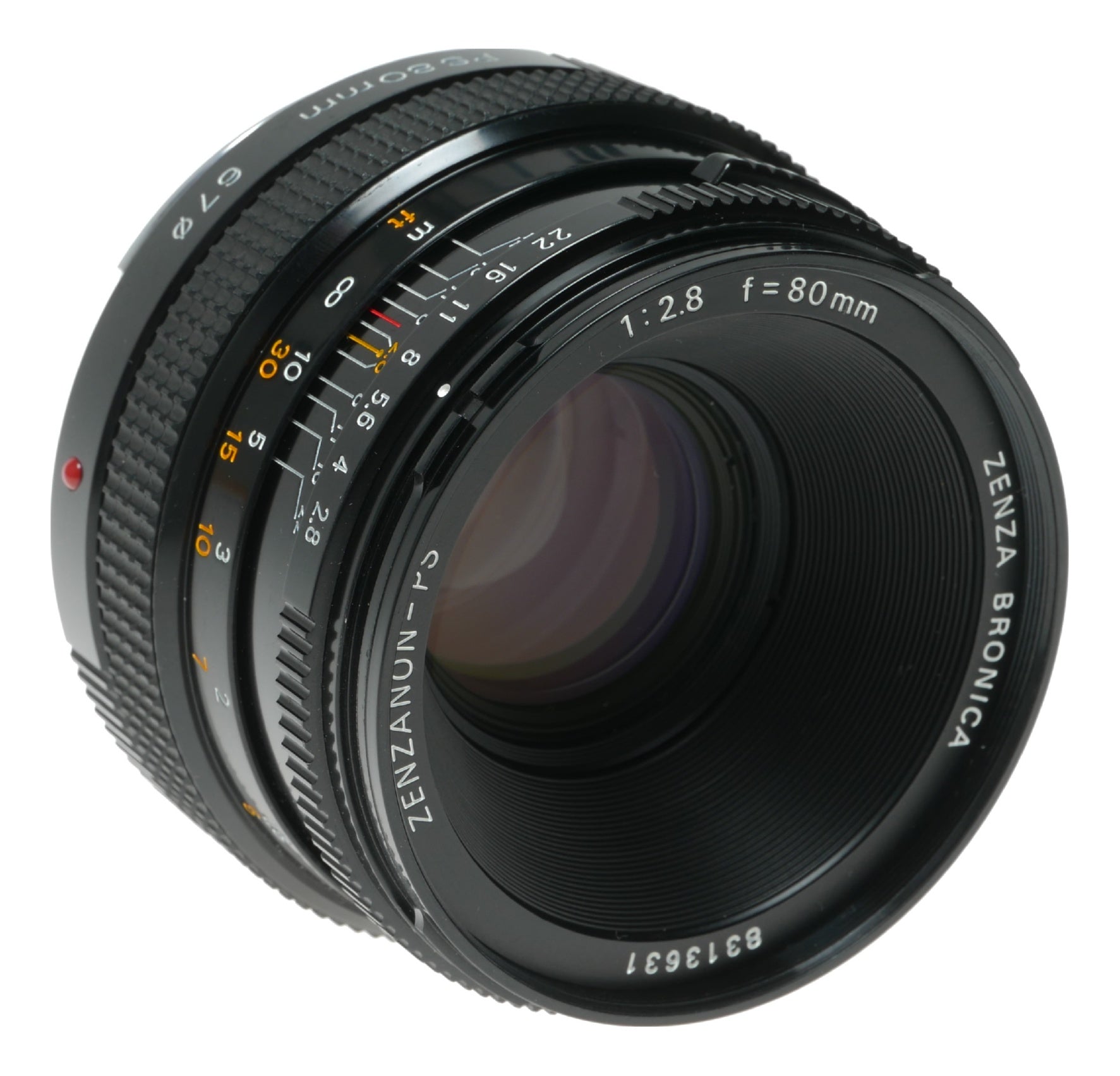 Zenza Bronica Zenzanon-PS 80mm f/2.8 Medium Format Camera Lens - View 4
