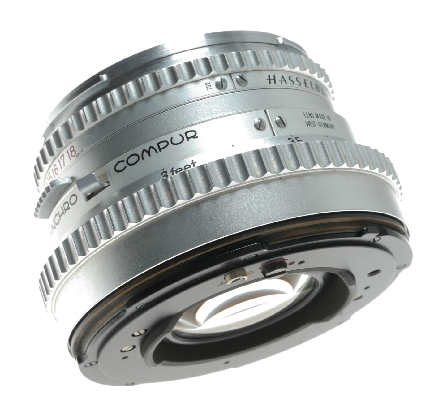 Carl Zeiss Planar 80mm f/2.8 Vintage Lens for Hasselblad Camera Made in West Germany - View 4