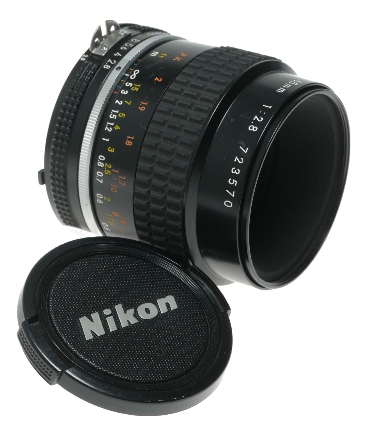 Nikon Micro-Nikkor 55mm f/2.8 Manual Focus Lens for Nikon F Mount Cameras