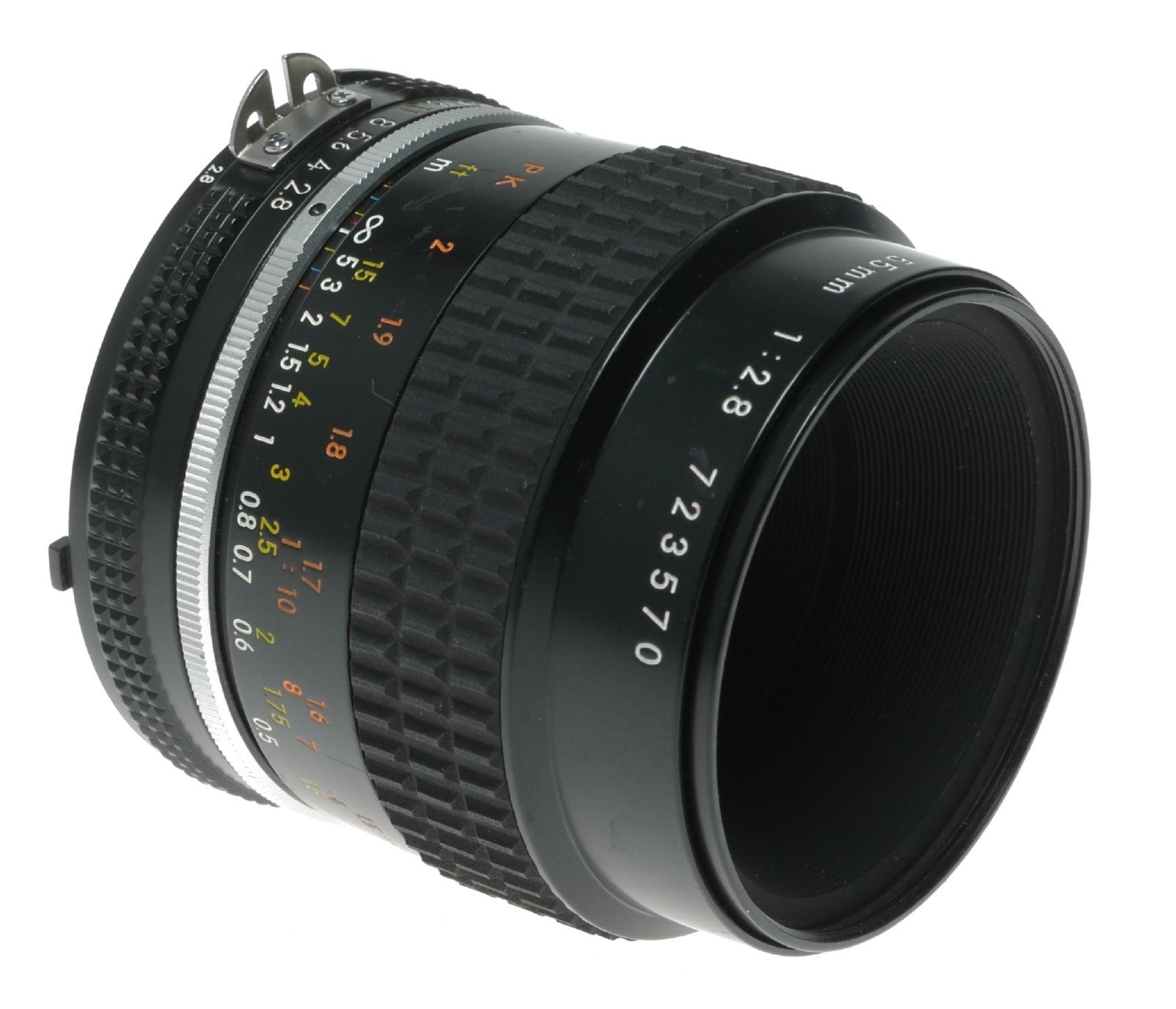Nikon Micro-Nikkor 55mm f/2.8 Manual Focus Lens for Nikon F Mount Cameras - View 2