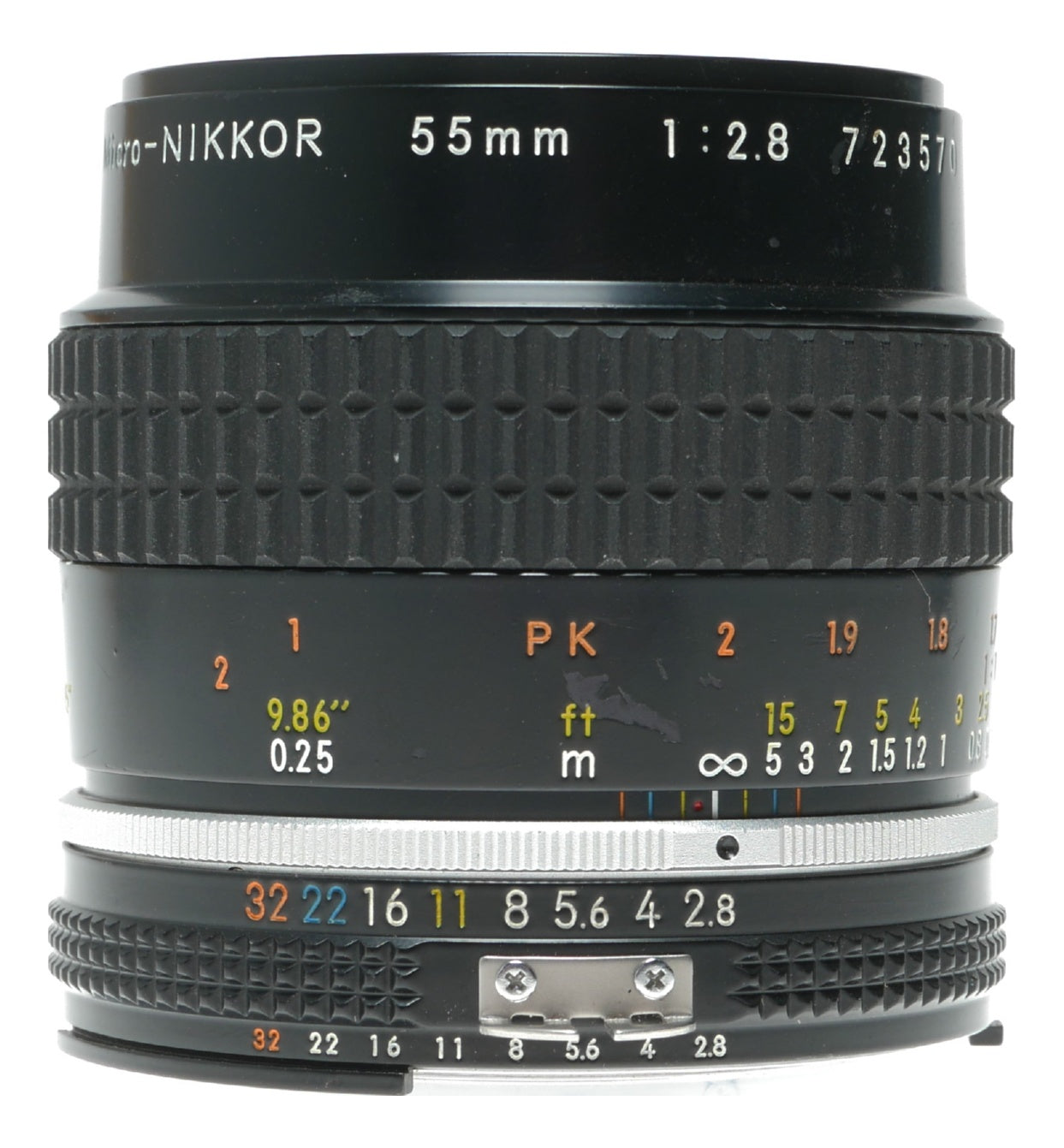 Nikon Micro-Nikkor 55mm f/2.8 Manual Focus Lens for Nikon F Mount Cameras - View 9