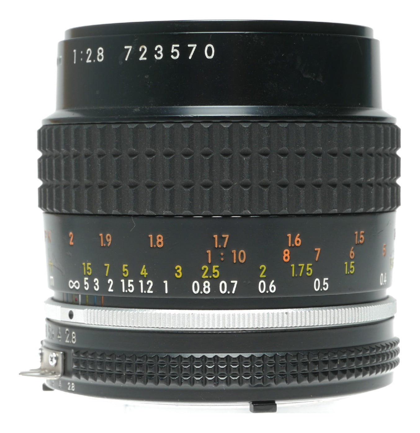 Nikon Micro-Nikkor 55mm f/2.8 Manual Focus Lens for Nikon F Mount Cameras - View 10