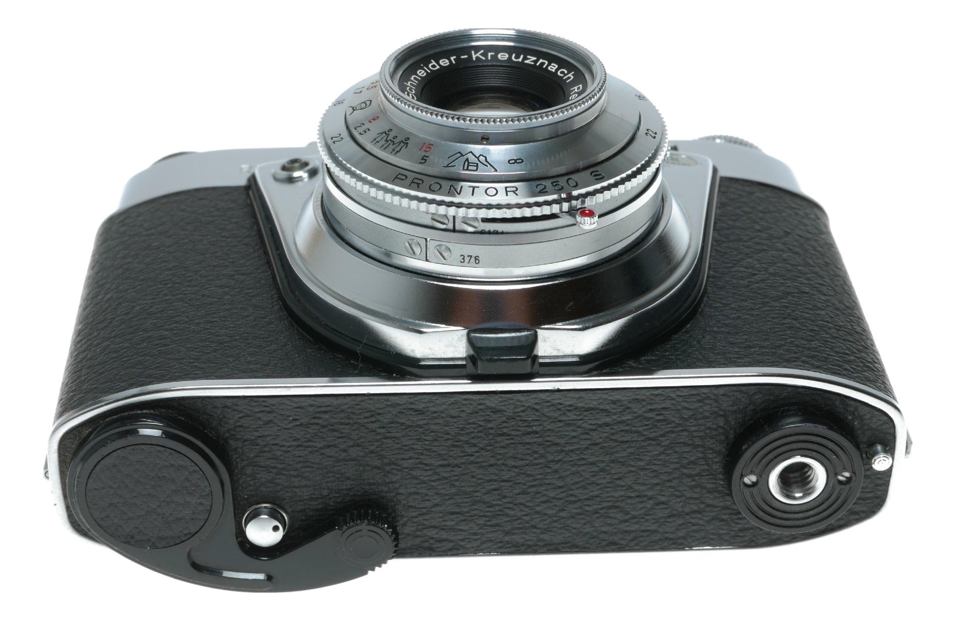Kodak Retinette JA Vintage Film Camera with Schneider-Kreuznach Reomar 45mm f/2.8 Lens and Prontor 250S Shutter - View 6